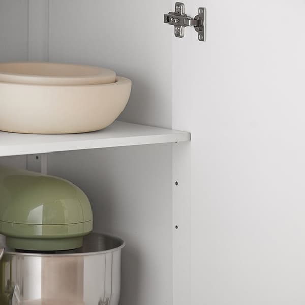 Rootz Køkkenvogn - Serveringsvogn - Mobil køkkenø - Ridsefast gummitræ Top - Justerbare hylder - Nem mobilitet med låsbare hjul - 74,5 cm x 91 cm x 45