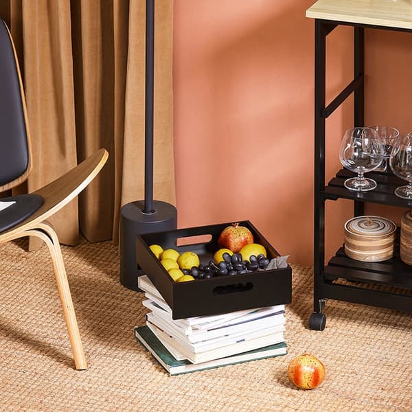 Rootz Opbevaringsskab - Kommode - Organizer - MDF og fyrretræ - 67 cm x 84,5 cm x 37 cm - Mobil med hjul - Fås i 3 farver