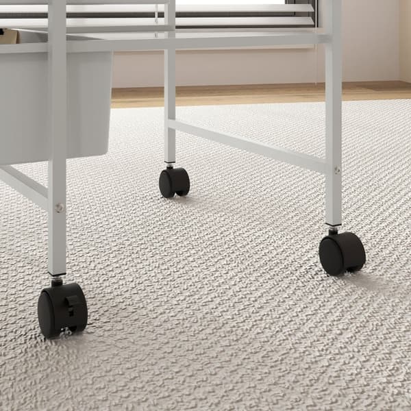 Rootz Opbevaringsvogn - Mobilvogn - Organizer - Tre kurve - Kompakt design - 40,8 cm x 33,5 cm x 60,5 cm