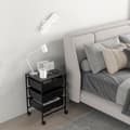 Miniatyrbild 5 av 7: Rootz Storage Trolley - Mobil Organizer - Utility Cart - Stålram - Lätt att rengöra - 40,8L x 33,5W x 60,5H cm