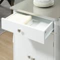Miniatyrbild 5 av 7: Rootz Kitchen Service Trolley With Wheels - Mobile Utility Cart - Rolling Storage Unit - gott om lagring - 60W x 45D x 85H cm