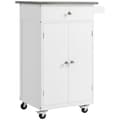 Miniatyrbild 1 av 7: Rootz Kitchen Service Trolley With Wheels - Mobile Utility Cart - Rolling Storage Unit - gott om lagring - 60W x 45D x 85H cm