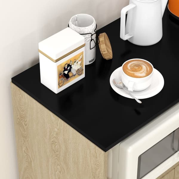Rootz Kitchen Trolley - Multi -Storage Cart - Rolling Unit - Rumbesparende design - 75 x 40 x 80,5 cm