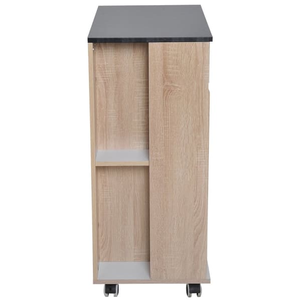 Rootz Kitchen Trolley - Servering Cart - Multifunktionell vagn - gott om förvaring - 78 cm x 39,5 cm x 88,5 cm