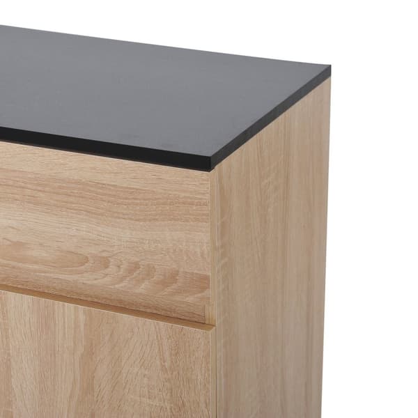 Rootz Kitchen Trolley - Servering Cart - Multifunktionell vagn - gott om förvaring - 78 cm x 39,5 cm x 88,5 cm