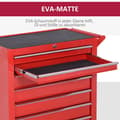Miniatyrbillede 5 af 11: Rootz Tool Trolley - Workshop Cart - Tool Cabinet - Op til 150 kg belastning - stål - 69 cm x 33 cm x 75 cm