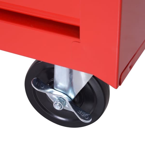 Rootz Tool Trolley - Workshop Cart - Tool Cabinet - Op til 150 kg belastning - stål - 69 cm x 33 cm x 75 cm