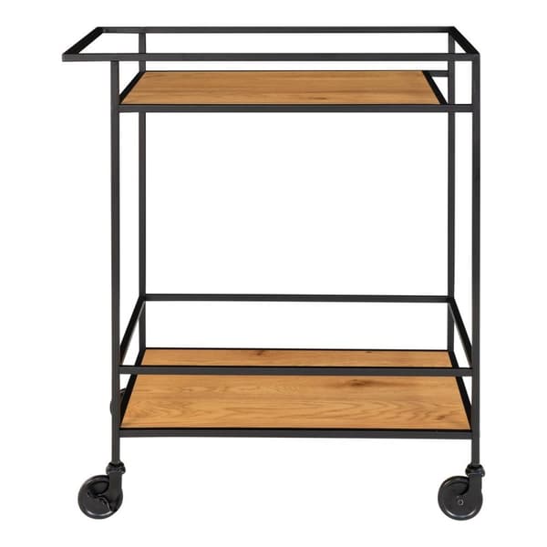Rootz Vita Bar Trolley - Drinks Cart - Mobile Bar - Stylish & Functional - 68cm x 40cm x 79 cm