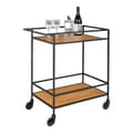 Miniatyrbild 1 av 5: Rootz Vita Bar Trolley - Drinks Cart - Mobile Bar - Stylish & Functional - 68cm x 40cm x 79 cm