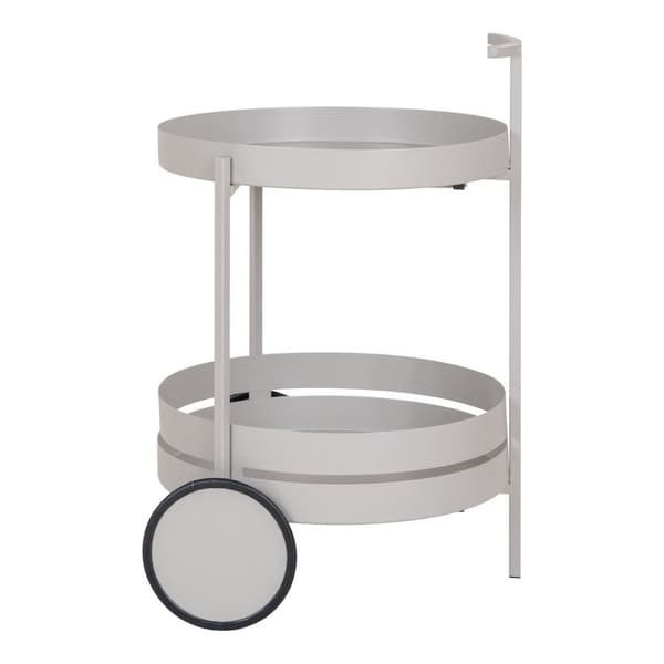 Rootz Beja Baar -vaunu - Tarjoilukärry - Juomakärry - Mobile Storage - Teräs - 40 cm x 49,5 cm x 61cm