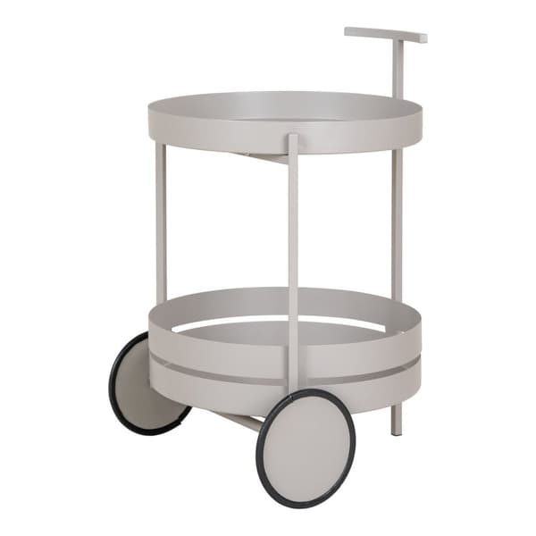 Rootz Beja Baar -vaunu - Tarjoilukärry - Juomakärry - Mobile Storage - Teräs - 40 cm x 49,5 cm x 61cm