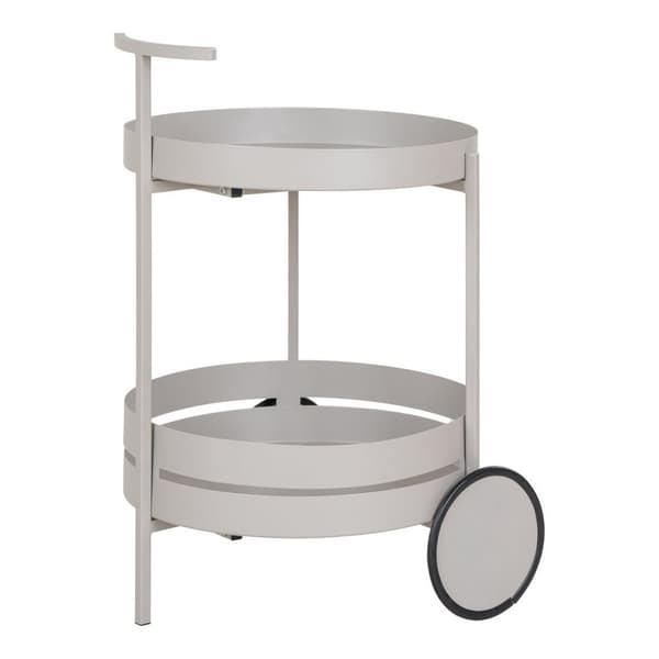 Rootz Beja Baar -vaunu - Tarjoilukärry - Juomakärry - Mobile Storage - Teräs - 40 cm x 49,5 cm x 61cm