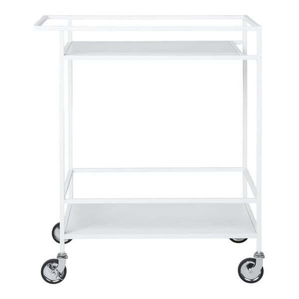 Rootz Vita Bar -vaunu - Tarjoilukärry - Juomakärry - runsaasti varastointia - 68 cm x 40 cm x 79cm