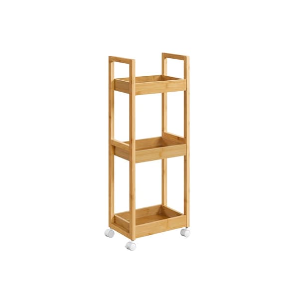 Rullebord, SONGMICS, 20x30x80 cm, Naturbeige