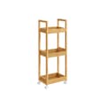 Miniatyrbillede 1 af 6: Rullebord, SONGMICS, 20x30x80 cm, Naturbeige