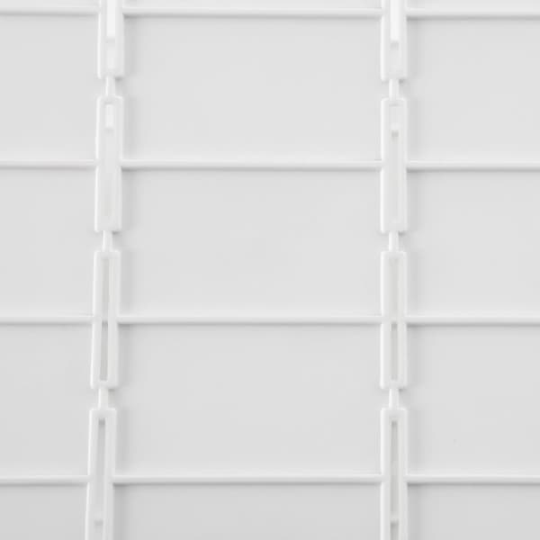 Monikäyttöinen vaunu, SONGMICS Rollwagen PP, 45x70x32 cm, Valkoinen