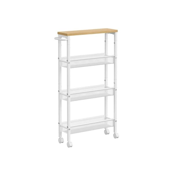 Servierwagen, VASAGLE LRC032B01, 45x77 cm, Hvid