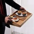 Miniatyrbillede 8 af 11: BEMI BAMBUS MORGENBORD TIL BÆRBARE BÆRBARE I SENGEBAKKE FOLKESLIGT
