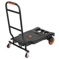 Miniatyrbild 3 av 4: Hand Trailer Cart, Fällbar Design, Hög Lastkapacitet, Inkluderar Remmar
