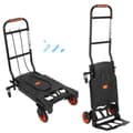 Miniatyrbild 1 av 4: Hand Trailer Cart, Fällbar Design, Hög Lastkapacitet, Inkluderar Remmar