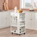 Miniatyrbillede 2 af 5: Serveringsvogn, FKW12-II-W, 50x37x86 cm, Hvid