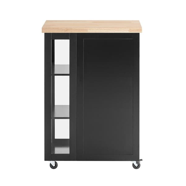Kökstrolley, FKW75-SCH, 60x40x90 cm, Brun