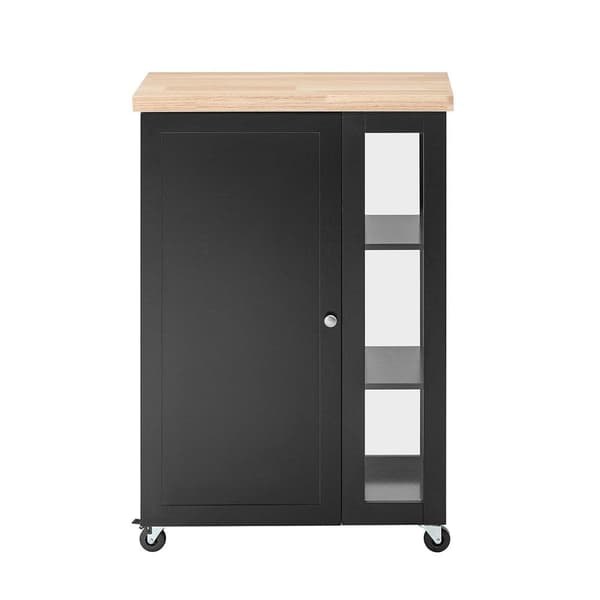 Kökstrolley, FKW75-SCH, 60x40x90 cm, Brun