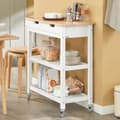 Miniatyrbillede 4 af 5: Køkkenø Vogn, FKW68-WN, 85x39x90 cm, Brun