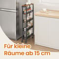 Miniatyrbild 3 av 5: Vagn, 13x45,4x99,6 cm, Ek-Vit
