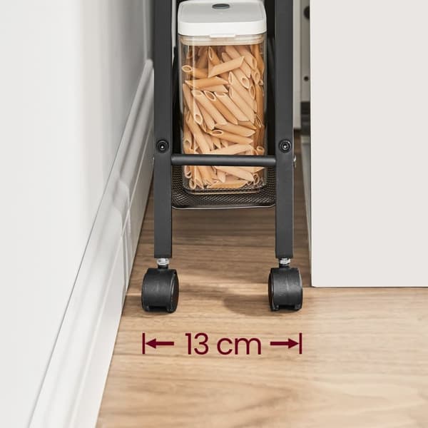 Vagn, 13x45,4x99,6 cm, Ek-Vit