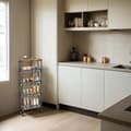 Miniatyrbild 2 av 5: Vagn, 13x45,4x99,6 cm, Ek-Vit