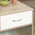 Miniatyrbild 5 av 6: Rootz Kitchen Island Serving Cart - Trolley - Rolling Cart - Maximerar utrymme - 65 x 39 x 80 cm - brun finish