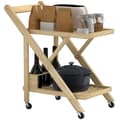 Miniatyrbild 10 av 10: Rootz Kitchen Cart on Wheels - Servering Trolley - Rolling Bar Cart - Space Saving Design - 66 cm x 40 cm x 70 cm