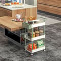 Miniatyrbild 7 av 9: Serveringsvagn, 50x29.4x77 cm, Vit