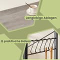 Miniatyrbild 5 av 6: KitchenPlank - 3 nivåer - på hjul - Grayy Spotted - Svart