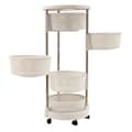 Miniatyrbild 1 av 4: Roterande Lazy Susan-organisatör, 5 nivåer, 360° svängning