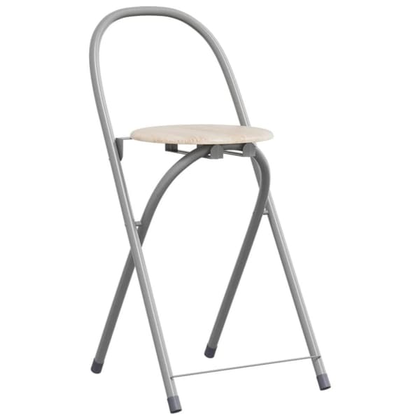 vidaXL foldbart spisebordssæt i 5 dele MDF