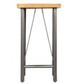 Miniatyrbilde 3 av 11: vidaXL Barsett 3 deler gjenvunnet heltre teak