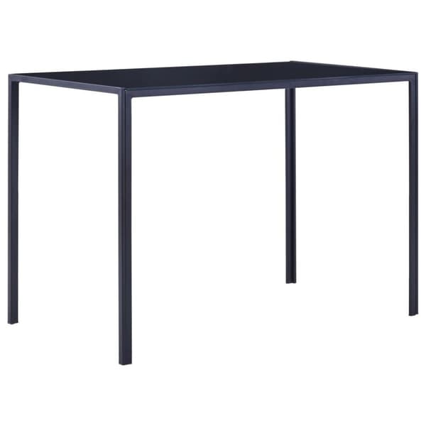 vidaXL Matbord och stolar 5 delar vinröd