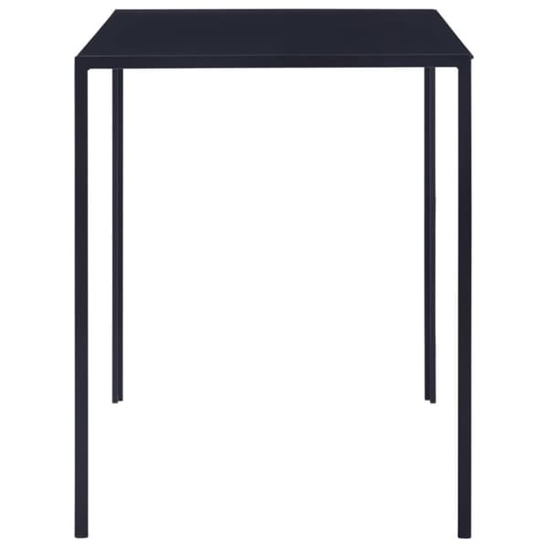 vidaXL Matbord och stolar 5 delar grå