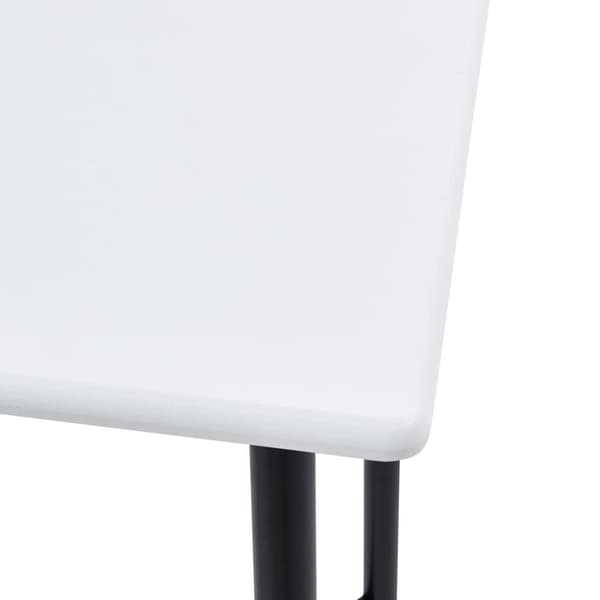vidaXL Barsett 3 deler plast svart