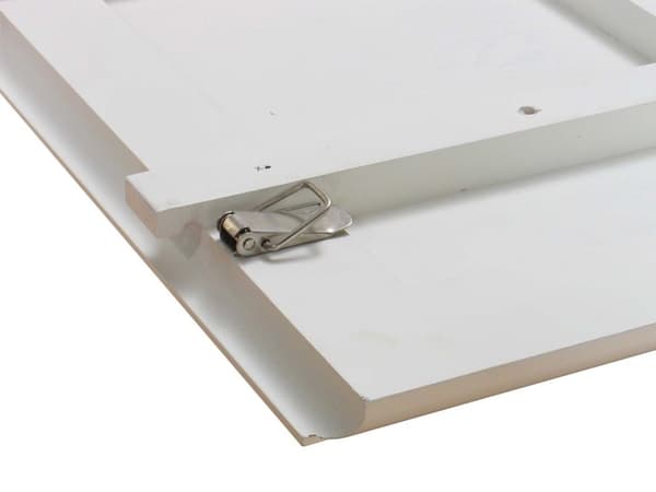 Amaretta spisegruppe 100x180/280 inkl. 2 tilleggsplate antikk hvit med 2+6 Rokokko stoler antikk hvit/beige.