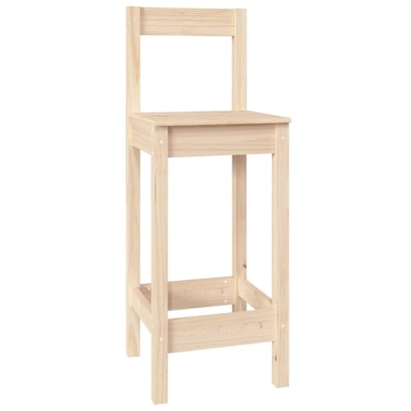 vidaXL Barmöbler 7 delar massiv furu