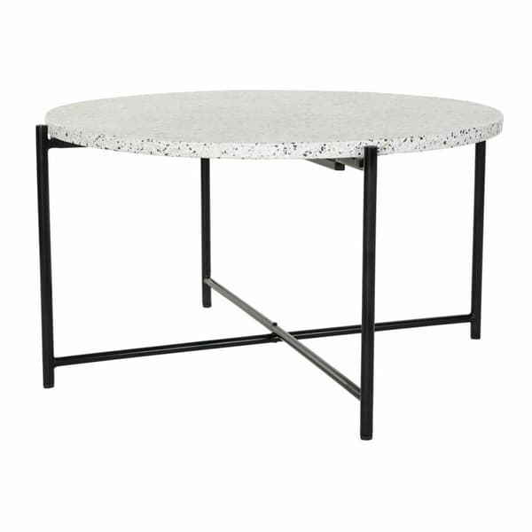 Matsalsbord DKD Home Decor Sten Järn 80 x 80 x 45 cm
