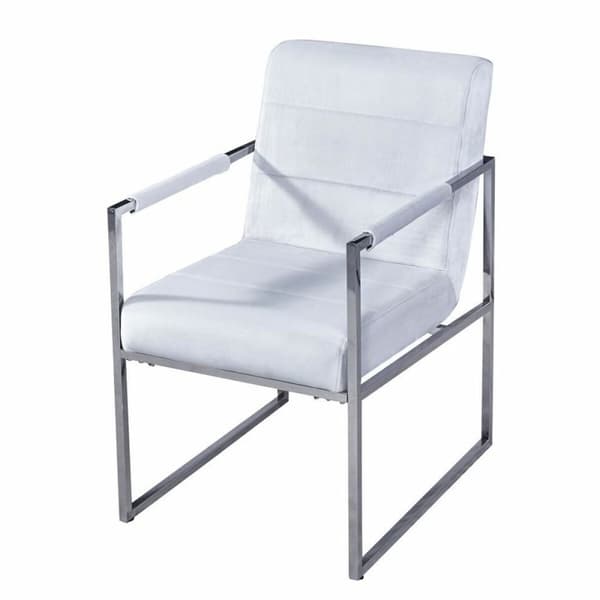 Nojatuoli DKD Home Decor Valkoinen Teräs Muovinen 75 x 57 x 92 cm