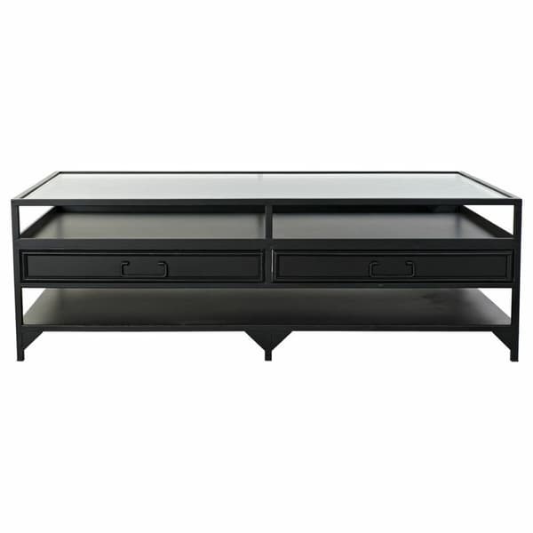 Sofabord DKD Home Decor Metal Krystal (120 x 60 x 40 cm)