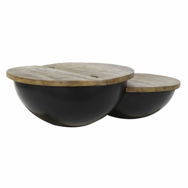 Soffbord DKD Home Decor Trä Metall 114 x 76 x 33 cm