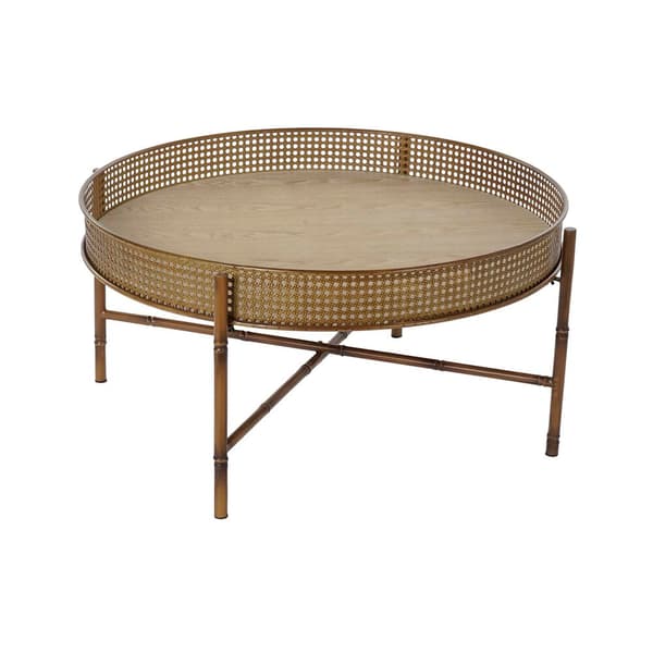 Sofabord DKD Home Decor Metal 80 x 80 x 38 cm