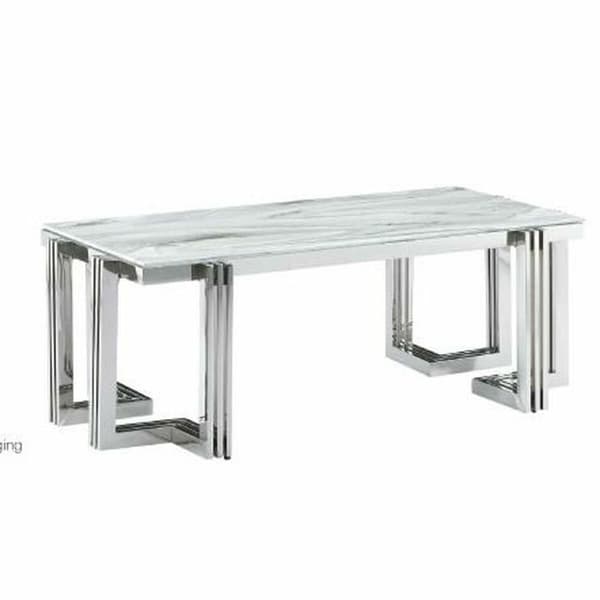 Ruokapöytä DKD Home Decor Kristalli Teräs (180 x 90 x 76 cm)