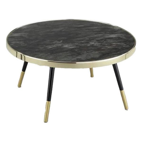 Sofabord DKD Home Decor Krystal Stål 82,5 x 82,5 x 40 cm